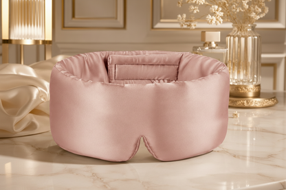 Masque de nuit en rose